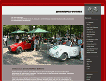 Tablet Screenshot of grandprix-events.de